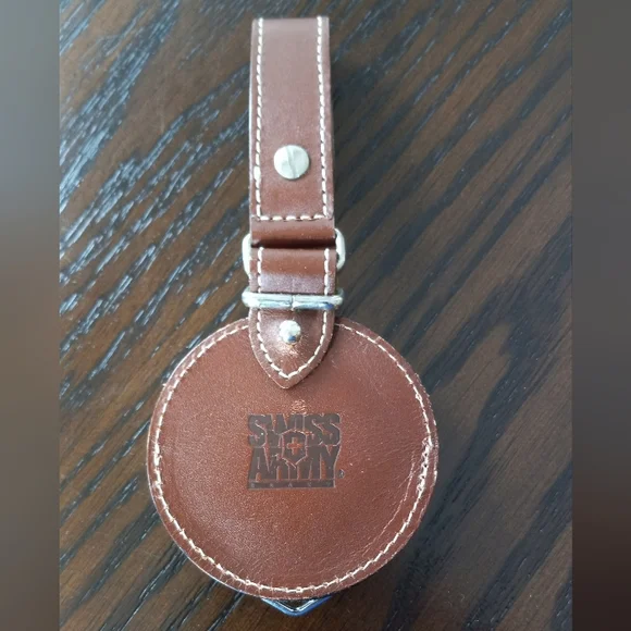 SWISS ARMY Brown Leather Belt Watch - Picture 2 of 4